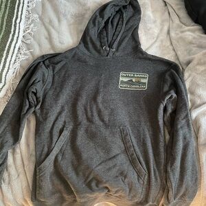 Gray Outer Banks Hoodie